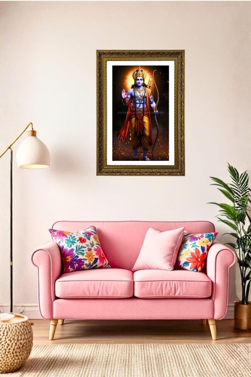 Vertical16X24 Inches Frame Big Photo Frame - 20x28 Inches For Home,Temple & Office Decoration (F10829)