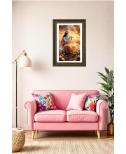 Vertical16X24 Inches Frame Big Photo Frame - 20x28 Inches For Home,Temple & Office Decoration (F10840)