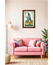 Vertical16X24 Inches Frame Big Photo Frame - 20x28 Inches For Home,Temple & Office Decoration (F10898)