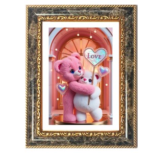Teddy Bears Decorative Photo Frame With White Mount | Premium Wall & Tabletop Picture Frame | Home, Office & Temple Decoration | 8x12 Inch (Pack Of 1) (F31431) Teddy Bears Decorative Photo Frame With White Mount | Premium Wall & Tabletop Picture Frame | Home, Office & Temple Decoration | 8x12 Inch (Pack Of 1) (F31431)