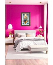 Varaha And Bhudevi Big Photo Frame - 20x28 Inches For Home,Temple & Office Decoration (F10635)