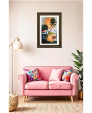 Vertical16X24 Inches Frame Big Photo Frame - 20x28 Inches For Home,Temple & Office Decoration (F10861)