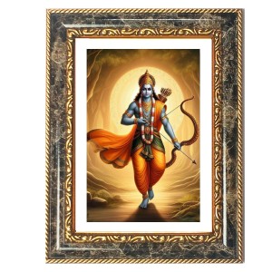 Rama Decorative Photo Frame With White Mount | Premium Wall & Tabletop Picture Frame | Home, Office & Temple Decoration | 8x12 Inch (Pack Of 1) (F33075) Rama Decorative Photo Frame With White Mount | Premium Wall & Tabletop Picture Frame | Home, Office & Temple Decoration | 8x12 Inch (Pack Of 1) (F33075)