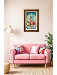 Vertical16X24 Inches Frame Big Photo Frame - 20x28 Inches For Home,Temple & Office Decoration (F10976)