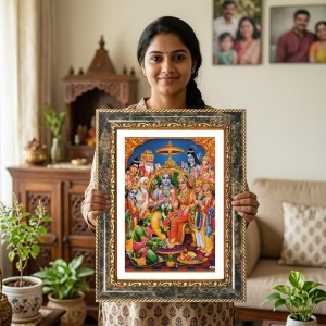 Spiritual Leader Decorative Photo Frame With White Mount | Premium Wall & Tabletop Picture Frame | Home, Office & Temple Decoration | 12x16 Inch (Pack Of 1) (F31483) Spiritual Leader Decorative Photo Frame With White Mount | Premium Wall & Tabletop Picture Frame | Home, Office & Temple Decoration | 12x16 Inch (Pack Of 1) (F31483)