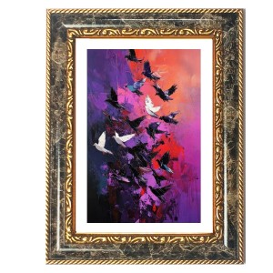 Vishnu Decorative Photo Frame With White Mount | Premium Wall & Tabletop Picture Frame | Home, Office & Temple Decoration | 12x16 Inch (Pack Of 1) (F32459) Vishnu Decorative Photo Frame With White Mount | Premium Wall & Tabletop Picture Frame | Home, Office & Temple Decoration | 12x16 Inch (Pack Of 1) (F32459)
