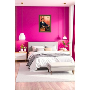 Mohammed Rafi Big Photo Frame - 20x28 Inches For Home,Temple & Office Decoration (F10633) Mohammed Rafi Big Photo Frame - 20x28 Inches For Home,Temple & Office Decoration (F10633)