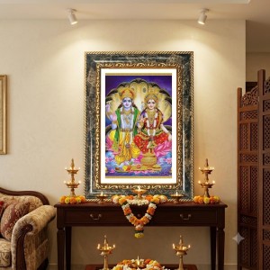 Rama Sita Decorative Photo Frame With White Mount | Premium Wall & Tabletop Picture Frame | Home, Office & Temple Decoration | 8x12 Inch (Pack Of 1) (F33124) Rama Sita Decorative Photo Frame With White Mount | Premium Wall & Tabletop Picture Frame | Home, Office & Temple Decoration | 8x12 Inch (Pack Of 1) (F33124)
