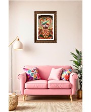 Vertical16X24 Inches Frame Big Photo Frame - 20x28 Inches For Home,Temple & Office Decoration (F10932)