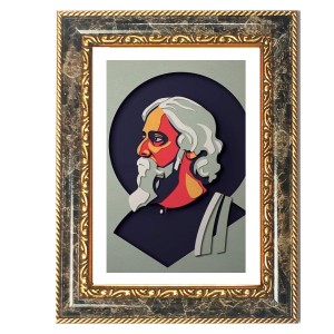 Poet Portrait Art Decorative Photo Frame With White Mount | Premium Wall & Tabletop Picture Frame | Home, Office & Temple Decoration | 8x12 Inch (Pack Of 1) (F32986) Poet Portrait Art Decorative Photo Frame With White Mount | Premium Wall & Tabletop Picture Frame | Home, Office & Temple Decoration | 8x12 Inch (Pack Of 1) (F32986)