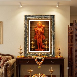Venkateswara Decorative Photo Frame With White Mount | Premium Wall & Tabletop Picture Frame | Home, Office & Temple Decoration | 10x14 Inch (Pack Of 1) (F32364) Venkateswara Decorative Photo Frame With White Mount | Premium Wall & Tabletop Picture Frame | Home, Office & Temple Decoration | 10x14 Inch (Pack Of 1) (F32364)