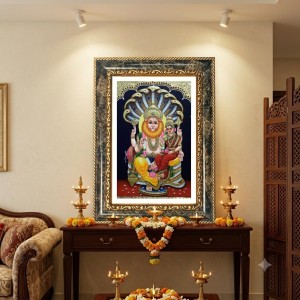 Narasimha Decorative Photo Frame With White Mount | Premium Wall & Tabletop Picture Frame | Home, Office & Temple Decoration | 8x12 Inch (Pack Of 1) (F32989) Narasimha Decorative Photo Frame With White Mount | Premium Wall & Tabletop Picture Frame | Home, Office & Temple Decoration | 8x12 Inch (Pack Of 1) (F32989)