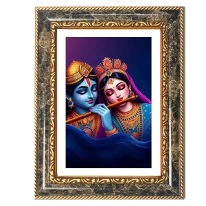 Radhaa Krishna Decorative Photo Frame With White Mount | Premium Wall & Tabletop Picture Frame | Home, Office & Temple Decoration | 12x16 Inch (Pack Of 1) (F31470) Radhaa Krishna Decorative Photo Frame With White Mount | Premium Wall & Tabletop Picture Frame | Home, Office & Temple Decoration | 12x16 Inch (Pack Of 1) (F31470)