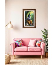 Vertical16X24 Inches Frame Big Photo Frame - 20x28 Inches For Home,Temple & Office Decoration (F10905)