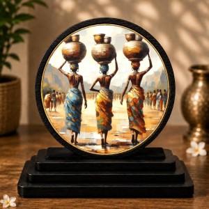 Car Dashboard Wooden Black Girl Canvas Wall Art Showpiece | 4 X 4.5 Inch Sublimation Printed Decorative Stand | 4 Mm MDF | Home Decor | Made in India (F33459) Car Dashboard Wooden Black Girl Canvas Wall Art Showpiece | 4 X 4.5 Inch Sublimation Printed Decorative Stand | 4 Mm MDF | Home Decor | Made in India (F33459)