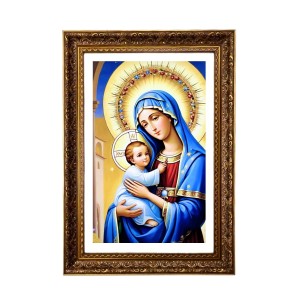 Virgin Mary And Baby Jesus Big Photo Frame - 20x28 Inches For Home,Temple & Office Decoration (F11268) Virgin Mary And Baby Jesus Big Photo Frame - 20x28 Inches For Home,Temple & Office Decoration (F11268)