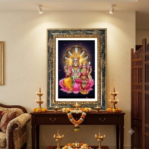 Narasimha Decorative Photo Frame With White Mount | Premium Wall & Tabletop Picture Frame | Home, Office & Temple Decoration | 8x12 Inch (Pack Of 1) (F31546) Narasimha Decorative Photo Frame With White Mount | Premium Wall & Tabletop Picture Frame | Home, Office & Temple Decoration | 8x12 Inch (Pack Of 1) (F31546)