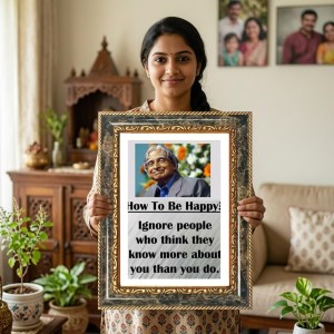 A. P. J. Abdul Kalam Decorative Photo Frame With White Mount | Premium Wall & Tabletop Picture Frame | Home, Office & Temple Decoration | 10x14 Inch (Pack Of 1) (F31511) A. P. J. Abdul Kalam Decorative Photo Frame With White Mount | Premium Wall & Tabletop Picture Frame | Home, Office & Temple Decoration | 10x14 Inch (Pack Of 1) (F31511)
