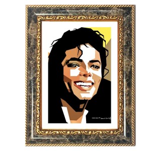 Pop Singer Art Decorative Photo Frame With White Mount | Premium Wall & Tabletop Picture Frame | Home, Office & Temple Decoration | 8x12 Inch (Pack Of 1) (F33008) Pop Singer Art Decorative Photo Frame With White Mount | Premium Wall & Tabletop Picture Frame | Home, Office & Temple Decoration | 8x12 Inch (Pack Of 1) (F33008)