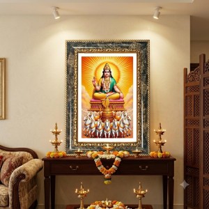 Surya Decorative Photo Frame With White Mount | Premium Wall & Tabletop Picture Frame | Home, Office & Temple Decoration | 10x14 Inch (Pack Of 1) (F32589)