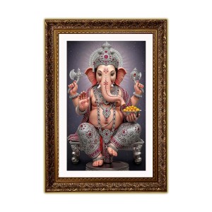 Vertical16X24 Inches Frame Big Photo Frame - 20x28 Inches For Home,Temple & Office Decoration (F10938)