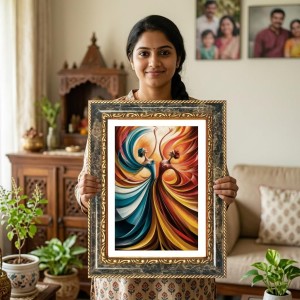 Sri Aurobindo Ghosh Decorative Photo Frame With White Mount | Premium Wall & Tabletop Picture Frame | Home, Office & Temple Decoration | 12x16 Inch (Pack Of 1) (F31290) Sri Aurobindo Ghosh Decorative Photo Frame With White Mount | Premium Wall & Tabletop Picture Frame | Home, Office & Temple Decoration | 12x16 Inch (Pack Of 1) (F31290)