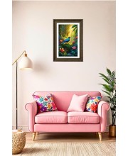 Vertical16X24 Inches Frame Big Photo Frame - 20x28 Inches For Home,Temple & Office Decoration (F10855)