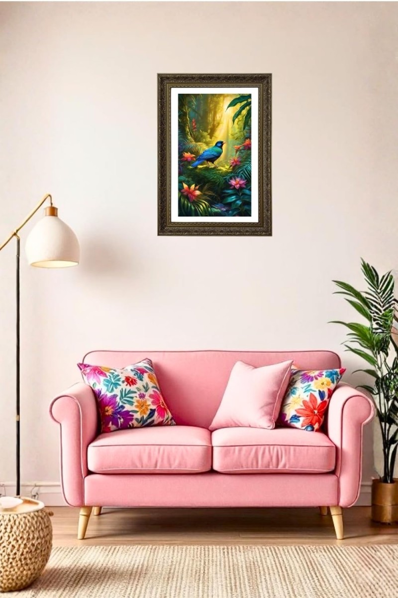 Vertical16X24 Inches Frame Big Photo Frame - 20x28 Inches For Home,Temple & Office Decoration (F10855)