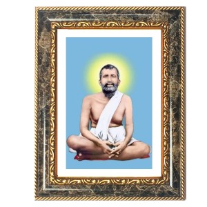 Sri Ramakrishna Paramahamsa Decorative Photo Frame With White Mount | Premium Wall & Tabletop Picture Frame | Home, Office & Temple Decoration | 8x12 Inch (Pack Of 1) (F33218) Sri Ramakrishna Paramahamsa Decorative Photo Frame With White Mount | Premium Wall & Tabletop Picture Frame | Home, Office & Temple Decoration | 8x12 Inch (Pack Of 1) (F33218)