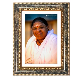 Spiritual Portrait Decorative Photo Frame With White Mount | Premium Wall & Tabletop Picture Frame | Home, Office & Temple Decoration | 8x12 Inch (Pack Of 1) (F31444)