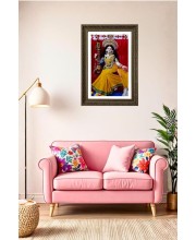 Vertical16X24 Inches Frame Big Photo Frame - 20x28 Inches For Home,Temple & Office Decoration (F10819)