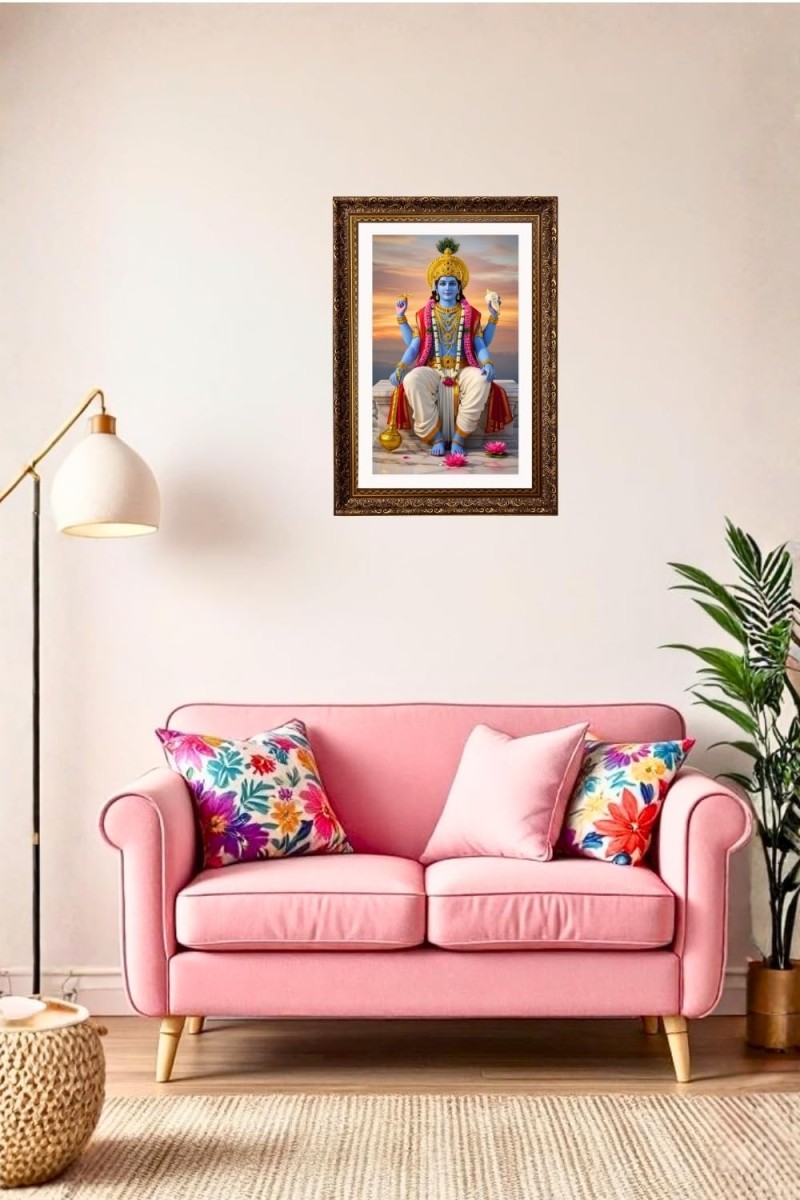 Vertical16X24 Inches Frame Big Photo Frame - 20x28 Inches For Home,Temple & Office Decoration (F10948)