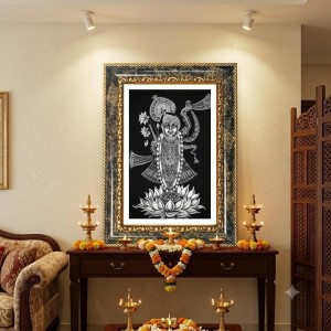 Peony Flower Painting Decorative Photo Frame With White Mount | Premium Wall & Tabletop Picture Frame | Home, Office & Temple Decoration | 8x12 Inch (Pack Of 1) (F32382) Peony Flower Painting Decorative Photo Frame With White Mount | Premium Wall & Tabletop Picture Frame | Home, Office & Temple Decoration | 8x12 Inch (Pack Of 1) (F32382)