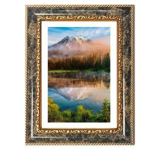 Mountain Lake Decorative Photo Frame With White Mount | Premium Wall & Tabletop Picture Frame | Home, Office & Temple Decoration | 10x14 Inch (Pack Of 1) (F31333) Mountain Lake Decorative Photo Frame With White Mount | Premium Wall & Tabletop Picture Frame | Home, Office & Temple Decoration | 10x14 Inch (Pack Of 1) (F31333)
