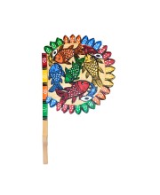 Handmade Bamboo Hand Fan (Hatpakha) â€“ Traditional Hand-Painted Handheld Fan for Cool Air, Home DÃ©cor, Festivals & Puja (Multi)