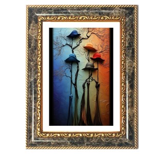 Modern Wall Art Decorative Photo Frame With White Mount | Premium Wall & Tabletop Picture Frame | Home, Office & Temple Decoration | 8x12 Inch (Pack Of 1) (F32468) Modern Wall Art Decorative Photo Frame With White Mount | Premium Wall & Tabletop Picture Frame | Home, Office & Temple Decoration | 8x12 Inch (Pack Of 1) (F32468)