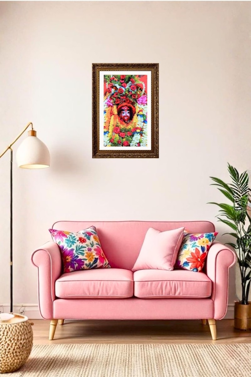 Vertical16X24 Inches Frame Big Photo Frame - 20x28 Inches For Home,Temple & Office Decoration (F10918)