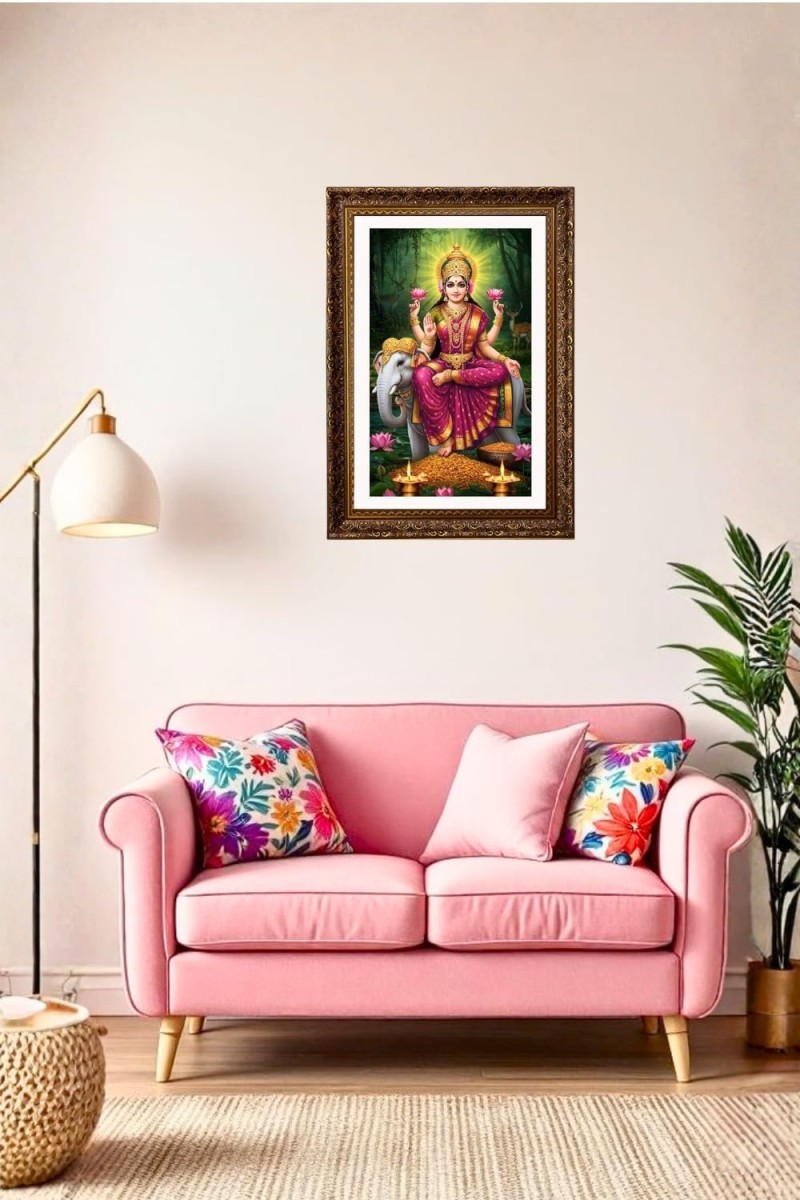 Vertical16X24 Inches Frame Big Photo Frame - 20x28 Inches For Home,Temple & Office Decoration (F10954)