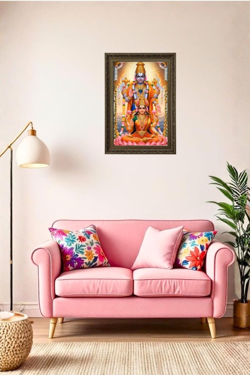 Vertical16X24 Inches Frame Big Photo Frame - 20x28 Inches For Home,Temple & Office Decoration (F10875)