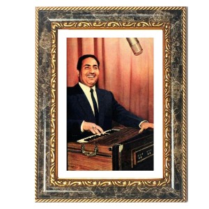 Male Singer Portrait Decorative Photo Frame With White Mount | Premium Wall & Tabletop Picture Frame | Home, Office & Temple Decoration | 12x16 Inch (Pack Of 1) (F32982) Male Singer Portrait Decorative Photo Frame With White Mount | Premium Wall & Tabletop Picture Frame | Home, Office & Temple Decoration | 12x16 Inch (Pack Of 1) (F32982)