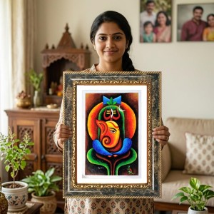 Savitribai Phule Decorative Photo Frame With White Mount | Premium Wall & Tabletop Picture Frame | Home, Office & Temple Decoration | 12x16 Inch (Pack Of 1) (F32562) Savitribai Phule Decorative Photo Frame With White Mount | Premium Wall & Tabletop Picture Frame | Home, Office & Temple Decoration | 12x16 Inch (Pack Of 1) (F32562)