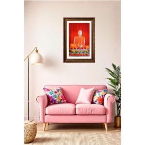 Vertical16X24 Inches Frame Big Photo Frame - 20x28 Inches For Home,Temple & Office Decoration (F10947)