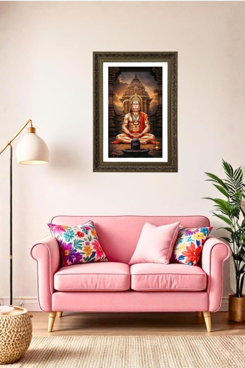 Vertical16X24 Inches Frame Big Photo Frame - 20x28 Inches For Home,Temple & Office Decoration (F10845)