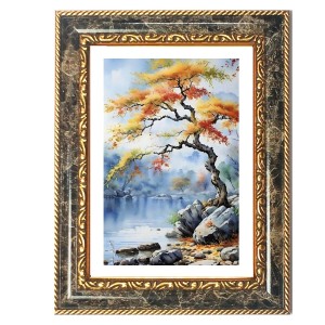 Nature Decorative Photo Frame With White Mount | Premium Wall & Tabletop Picture Frame | Home, Office & Temple Decoration | 8x12 Inch (Pack Of 1) (F31510) Nature Decorative Photo Frame With White Mount | Premium Wall & Tabletop Picture Frame | Home, Office & Temple Decoration | 8x12 Inch (Pack Of 1) (F31510)
