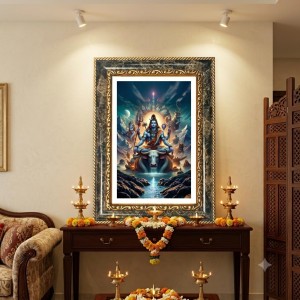 Satyajit Ray Decorative Photo Frame With White Mount | Premium Wall & Tabletop Picture Frame | Home, Office & Temple Decoration | 12x16 Inch (Pack Of 1) (F33186) Satyajit Ray Decorative Photo Frame With White Mount | Premium Wall & Tabletop Picture Frame | Home, Office & Temple Decoration | 12x16 Inch (Pack Of 1) (F33186)