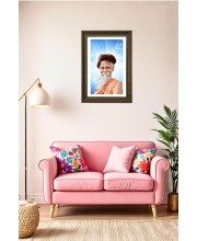 Vertical16X24 Inches Frame Big Photo Frame - 20x28 Inches For Home,Temple & Office Decoration (F10834)