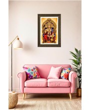 Vertical16X24 Inches Frame Big Photo Frame - 20x28 Inches For Home,Temple & Office Decoration (F10963)