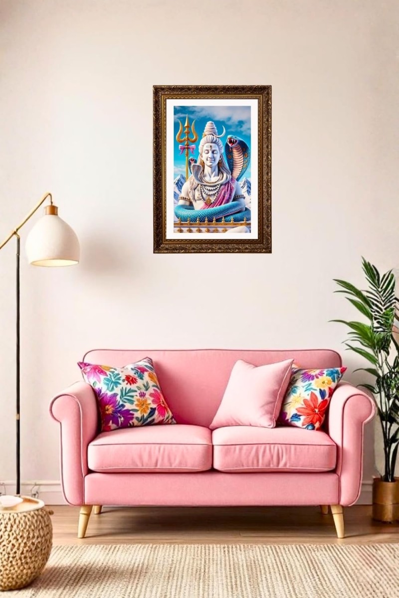 Vertical16X24 Inches Frame Big Photo Frame - 20x28 Inches For Home,Temple & Office Decoration (F10896)