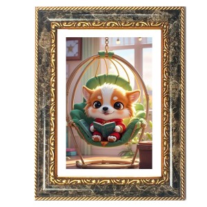 Cat Decorative Photo Frame With White Mount | Premium Wall & Tabletop Picture Frame | Home, Office & Temple Decoration | 10x14 Inch (Pack Of 1) (F31504) Cat Decorative Photo Frame With White Mount | Premium Wall & Tabletop Picture Frame | Home, Office & Temple Decoration | 10x14 Inch (Pack Of 1) (F31504)
