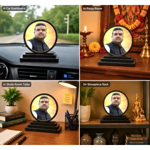 Car Dashboard Wooden Suvendu Adhikari Showpiece | 4 X 4.5 Inch Sublimation Printed Decorative Stand | 4 Mm MDF | Home Decor | Made in India (F33627) Car Dashboard Wooden Suvendu Adhikari Showpiece | 4 X 4.5 Inch Sublimation Printed Decorative Stand | 4 Mm MDF | Home Decor | Made in India (F33627)
